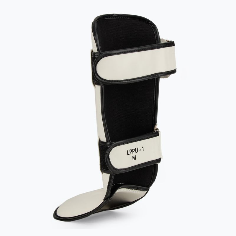 WINDY Classic Doppia cinghia per tibia e piede bianco 3