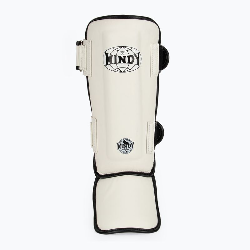 WINDY Classic Doppia cinghia per tibia e piede bianco 4