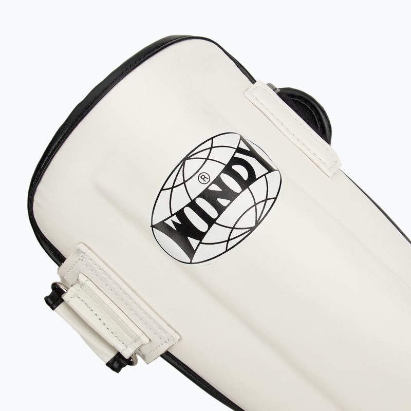 WINDY Classic Doppia cinghia per tibia e piede bianco 7