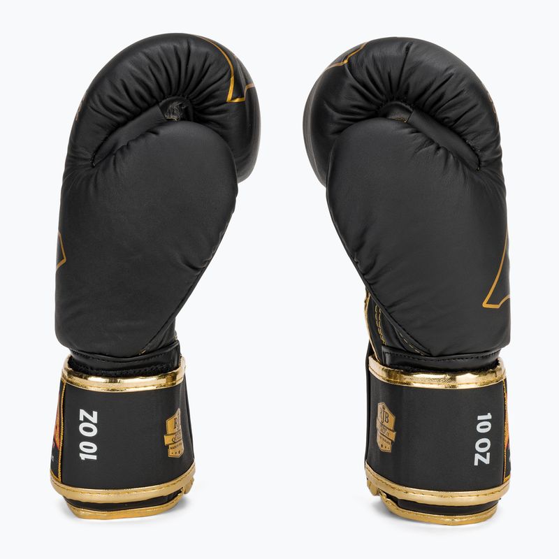 RAJA BOXING Origine Guanti da boxe in vera pelle standard neri 4