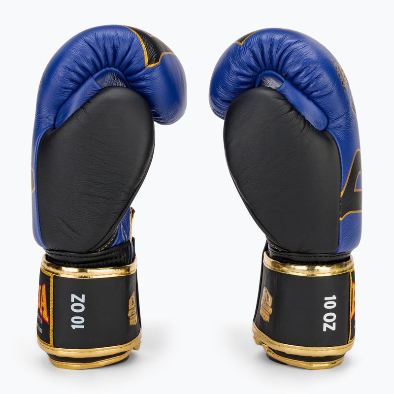 RAJA BOXING Origine Guanti da boxe standard in vera pelle blu 4