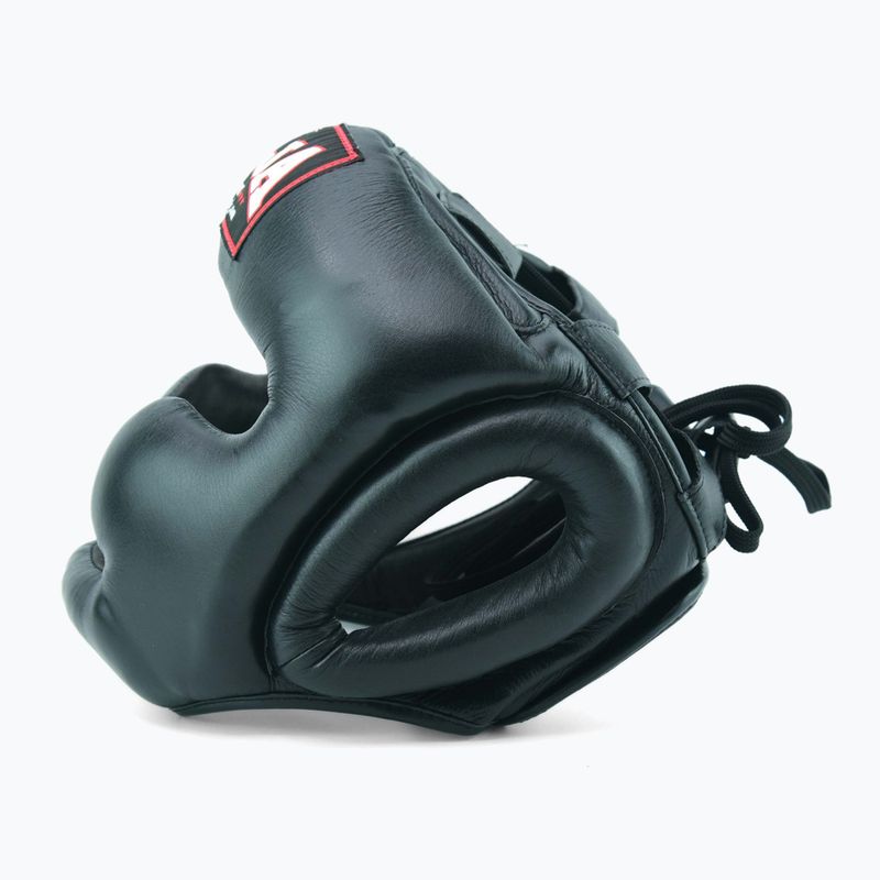 Casco RAJA BOXING in vera pelle nero 3