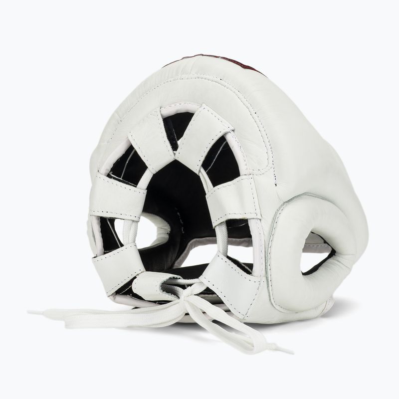 Casco RAJA BOXING in vera pelle bianco 6