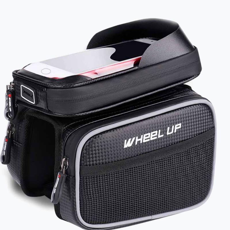 Borsa per telaio di bicicletta Wheel Up 11715 grigio 9
