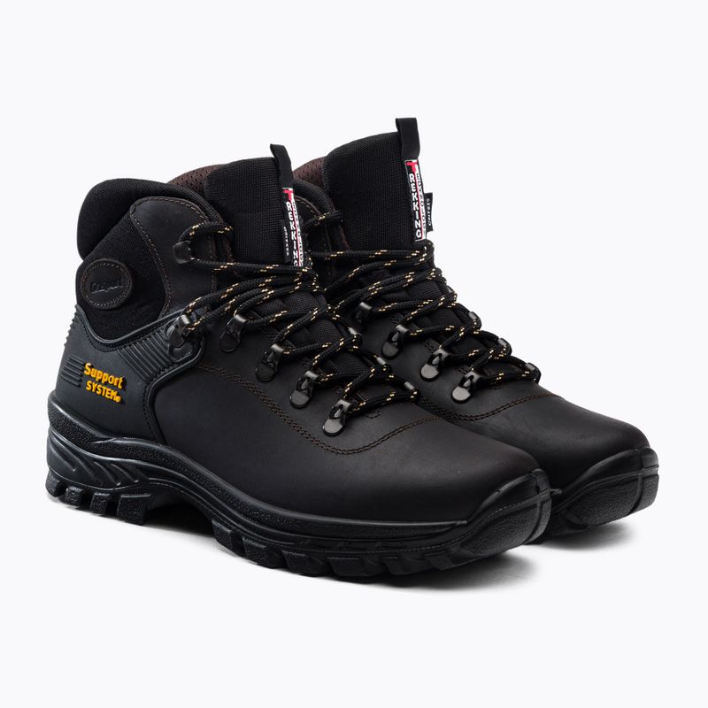 Stivali da trekking da uomo Grisport 10242D26G marrone 5