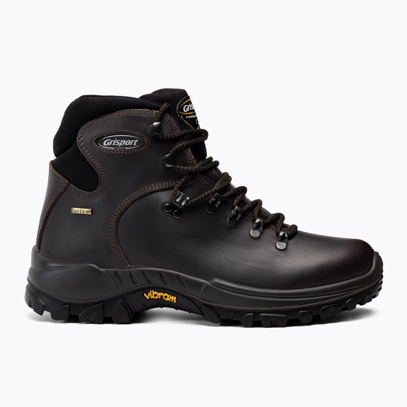 Scarponi da trekking Grisport da uomo 10303D69G marrone scuro 2