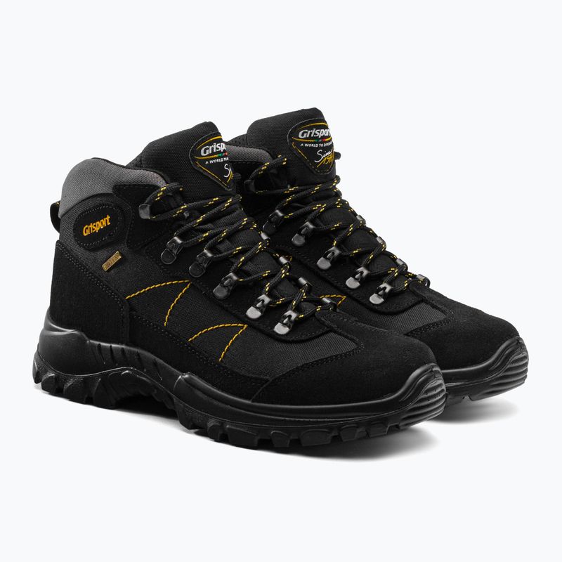 Scarponi da trekking Grisport da uomo 13362SV86G nero 5