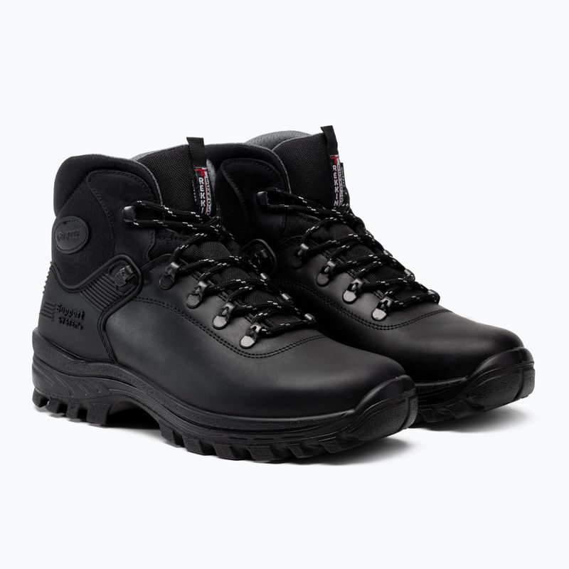 Stivali da trekking da uomo Grisport 10242D71G nero 4