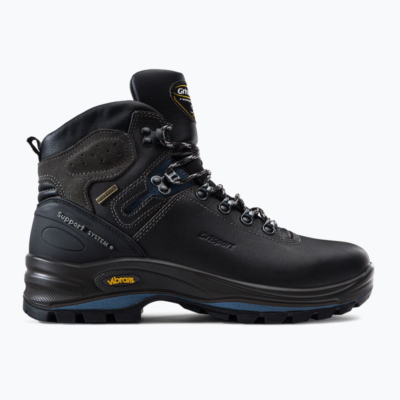 Stivali da trekking da uomo Grisport 12833D1G nero 2