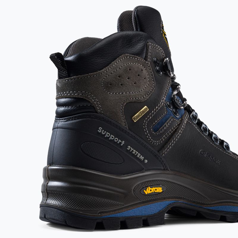 Stivali da trekking da uomo Grisport 12833D1G nero 7