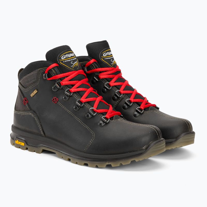 Stivali da trekking da uomo Grisport 12905D146G nero 4