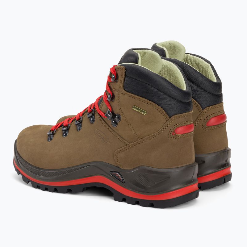 Scarponi da trekking Grisport da uomo 13701N32G marrone/rosso 3