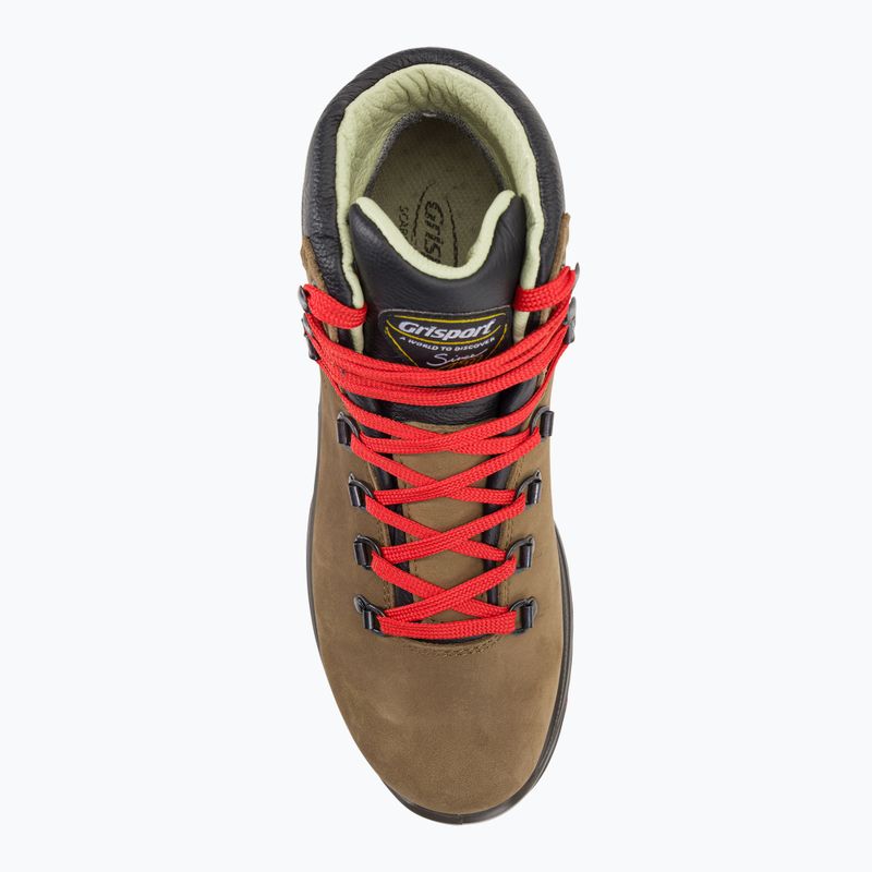 Scarponi da trekking Grisport da uomo 13701N32G marrone/rosso 6