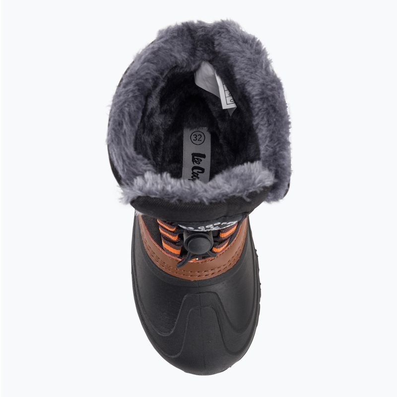 Stivali da neve Lee Cooper per bambini LCJ-21-44-0524 nero/cammello 6