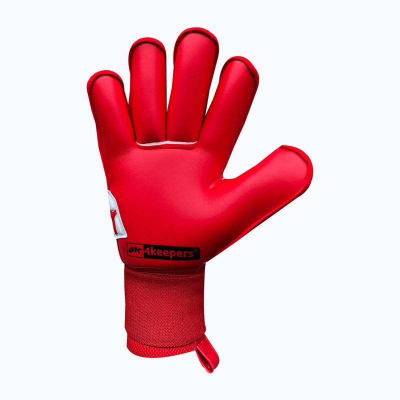 4keepers Force V 4.20 RF guanti da portiere bianco/rosso 5
