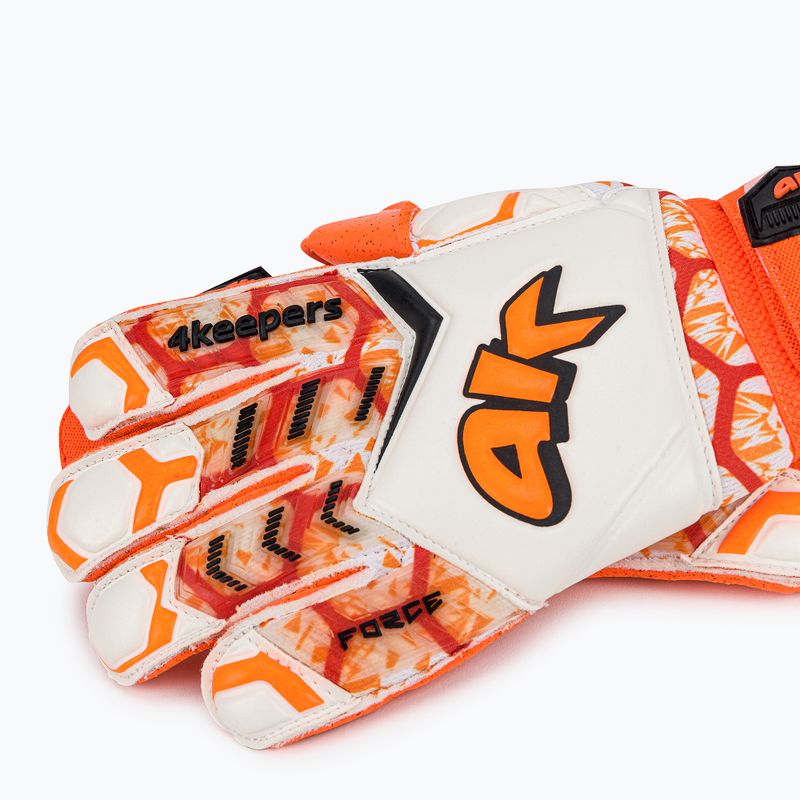 4keepers Force V 2.20 RF guanto da portiere bianco/arancio 4