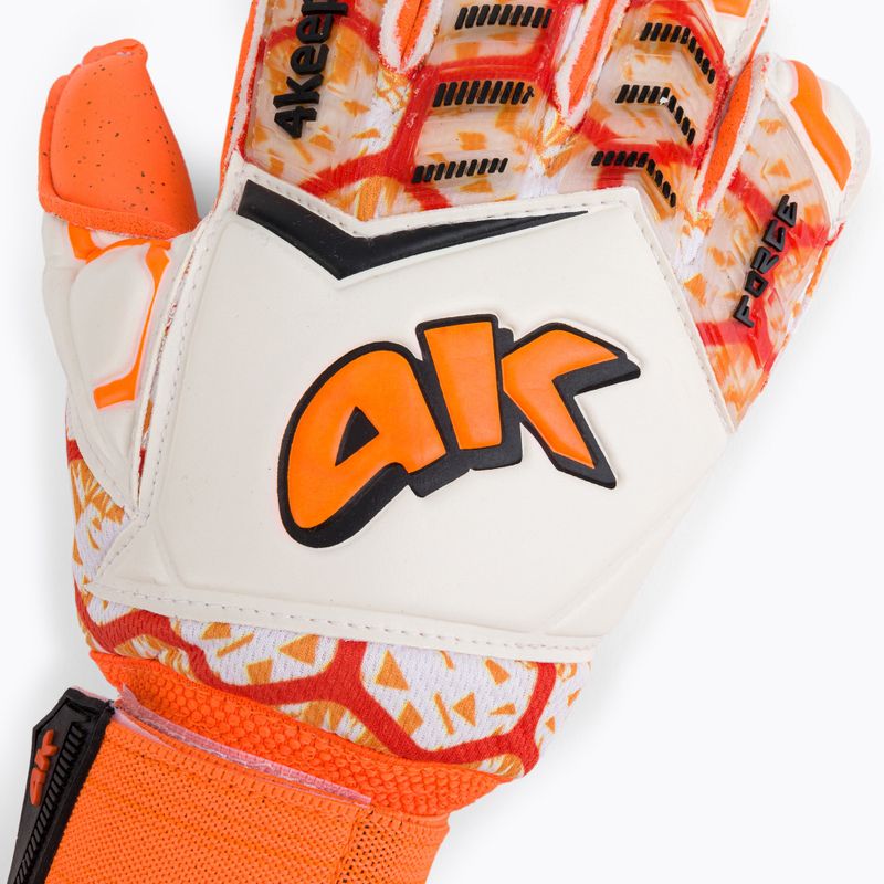 4keepers Force V 2.20 RF guanti da portiere per bambini bianco/arancio 3