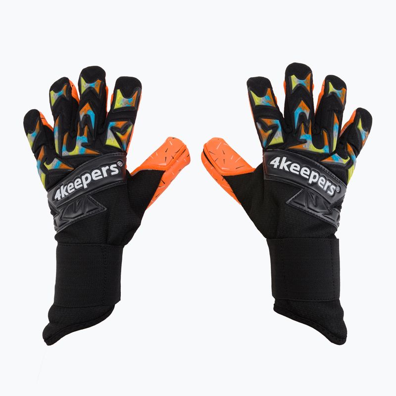 4keepers Equip Flame NC guanto da portiere nero/multicolore