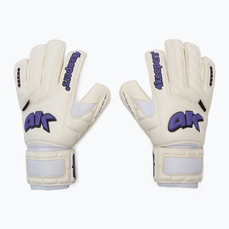 Guanti da portiere 4keepers Champ Purple V RF bianco/viola