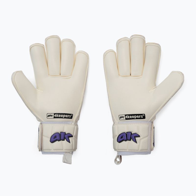 Guanti da portiere 4keepers Champ Purple V RF bianco/viola 2