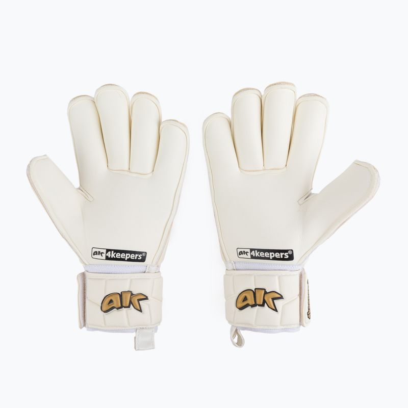 4keepers Champ Gold V RF guanti da portiere bianco/oro 2