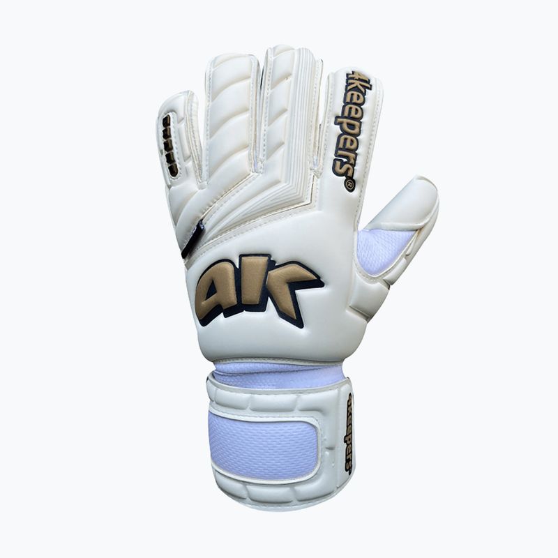 4keepers Champ Gold V RF guanti da portiere bianco/oro 4