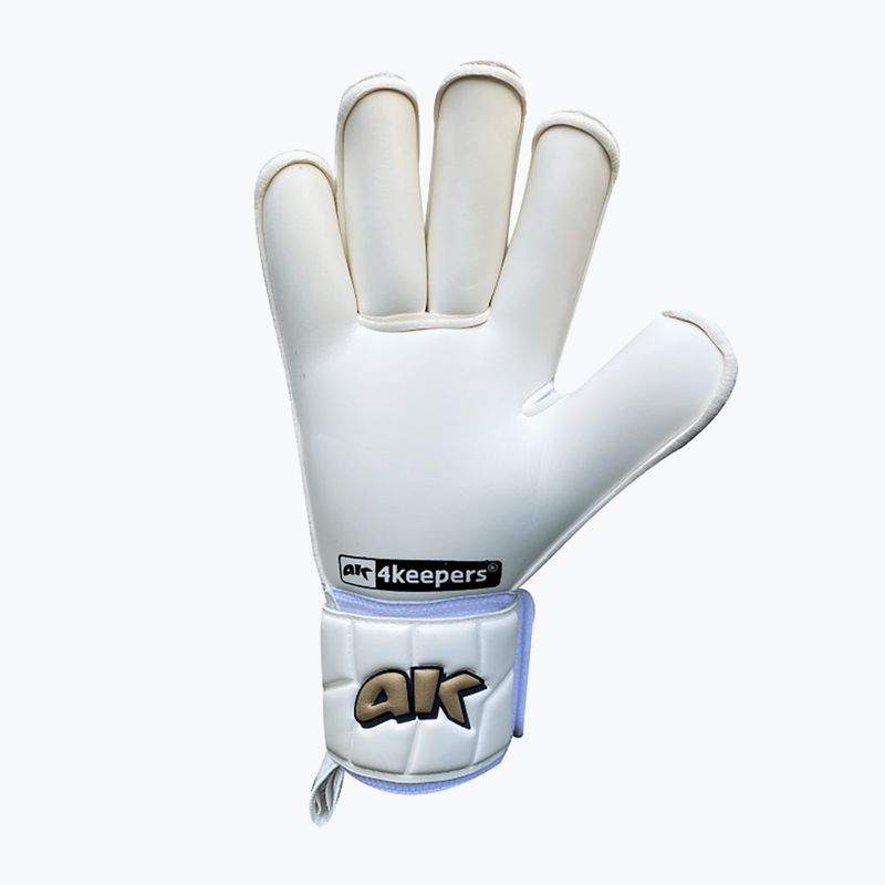 4keepers Champ Gold V RF guanti da portiere bianco/oro 5