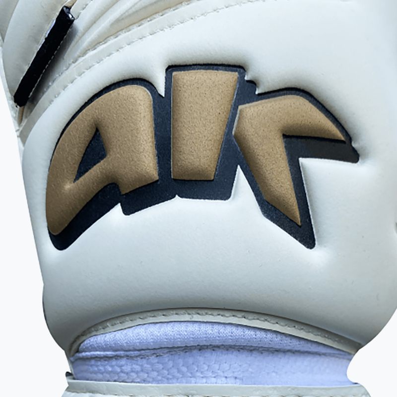4keepers Champ Gold V RF guanti da portiere bianco/oro 8