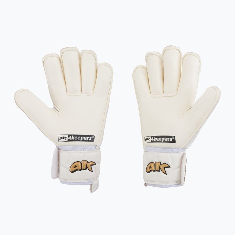 4keepers Champ Gold V RF guanti da portiere per bambini bianco/oro 2