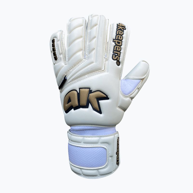 4keepers Champ Gold V RF guanti da portiere per bambini bianco/oro 4