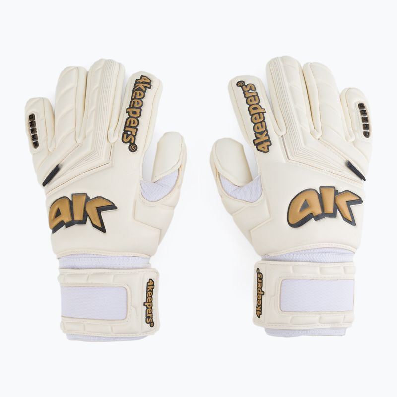 4keepers Champ Gold V NC guanti da portiere bianco/oro