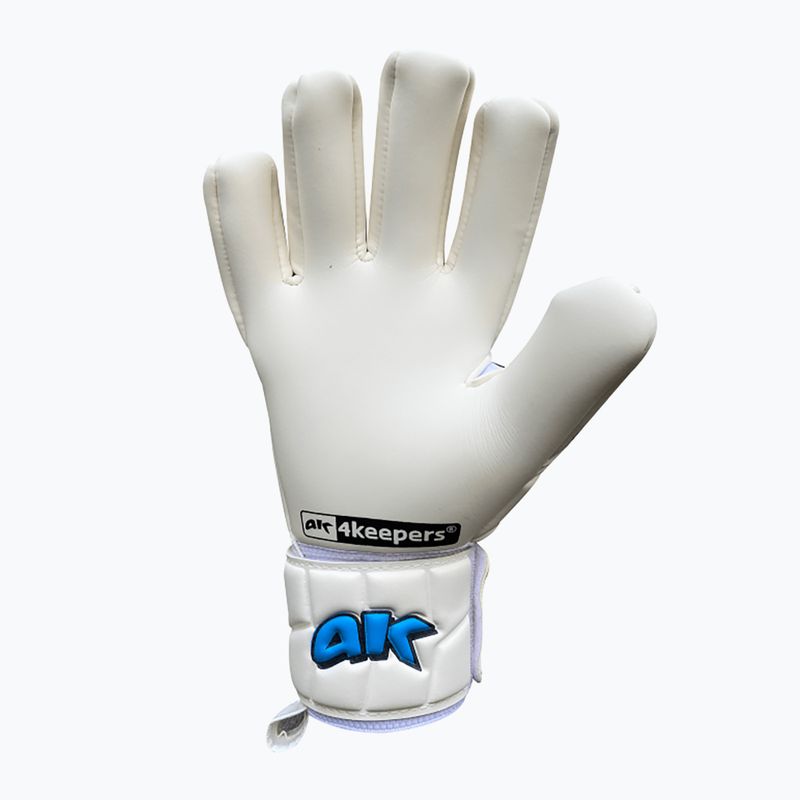 4keepers Champ Aqua V NC guanto da portiere bianco/blu 5