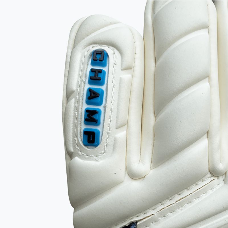 4keepers Champ Aqua V NC guanto da portiere bianco/blu 7