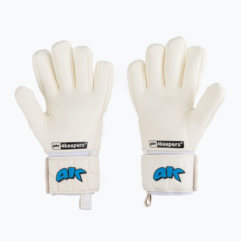 4keepers Champ Aqua V NC guanto da portiere bianco/blu 2