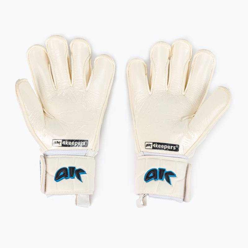 4keepers Champ AQ Contact V HB guanti da portiere bianco/blu 3