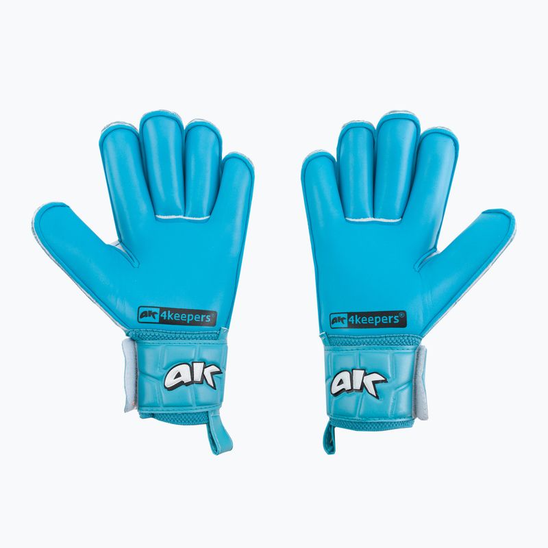 4keepers Champ Colour Sky V RF guanti da portiere per bambini blu/bianco 2