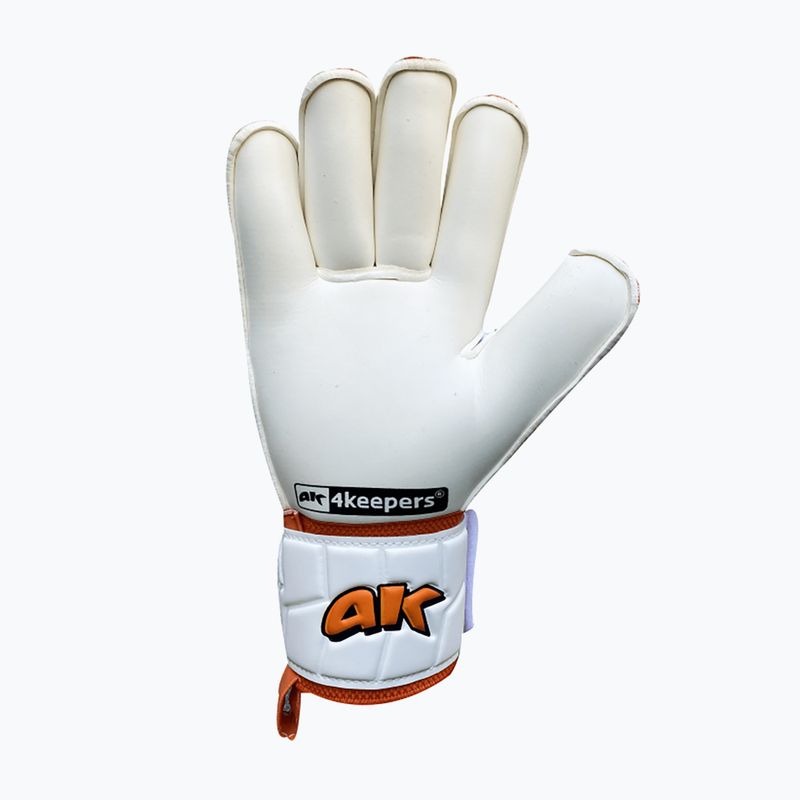 4keepers Champ Training V RF guanti da portiere bianco/arancio 5