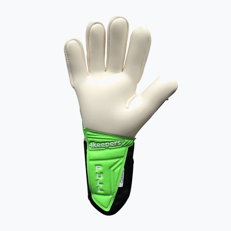 4keepers Neo Optima NC guanti da portiere per bambini nero/bianco/verde 5