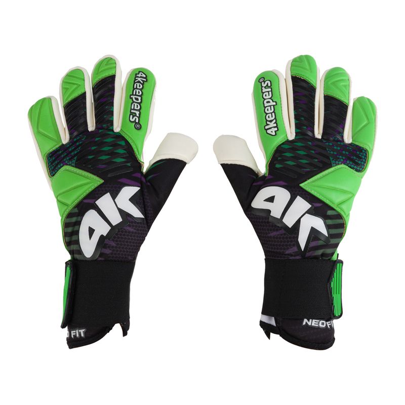 4keepers Neo Optima NC guanti da portiere nero/bianco/verde