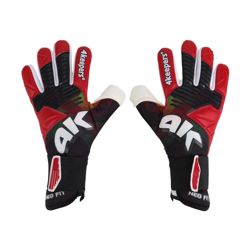 4keepers Neo Drago NC guanti da portiere nero/bianco/rosso