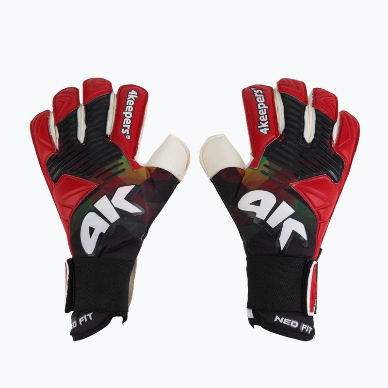 4keepers Neo Drago RF guanti da portiere per bambini nero/bianco/rosso