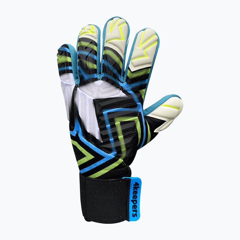 4keepers Evo Amson NC guanti da portiere nero/bianco/giallo 4