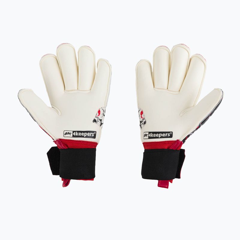 4keepers Force Halloween RF guanti da portiere bianco/nero/rosso 2
