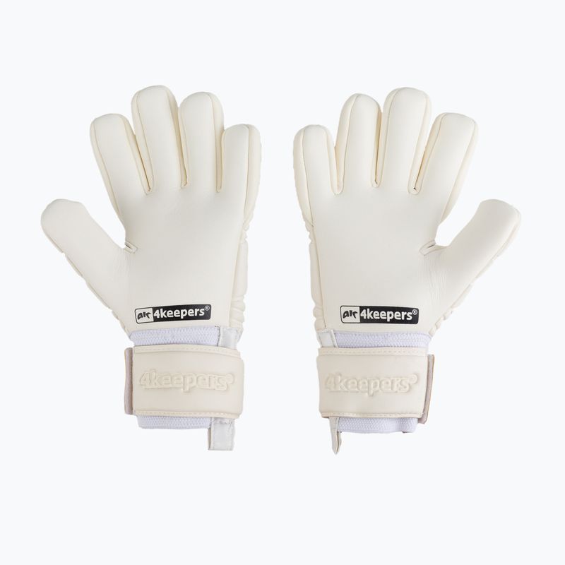 4keepers Retro IV NC guanti da portiere bianchi 2