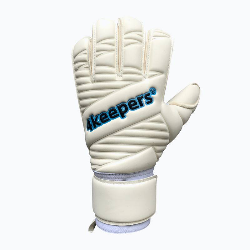 4keepers Retro IV RF guanti da portiere per bambini, bianco 4