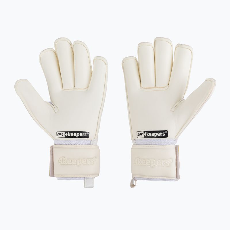 4keepers Retro IV RF guanti da portiere per bambini, bianco 2