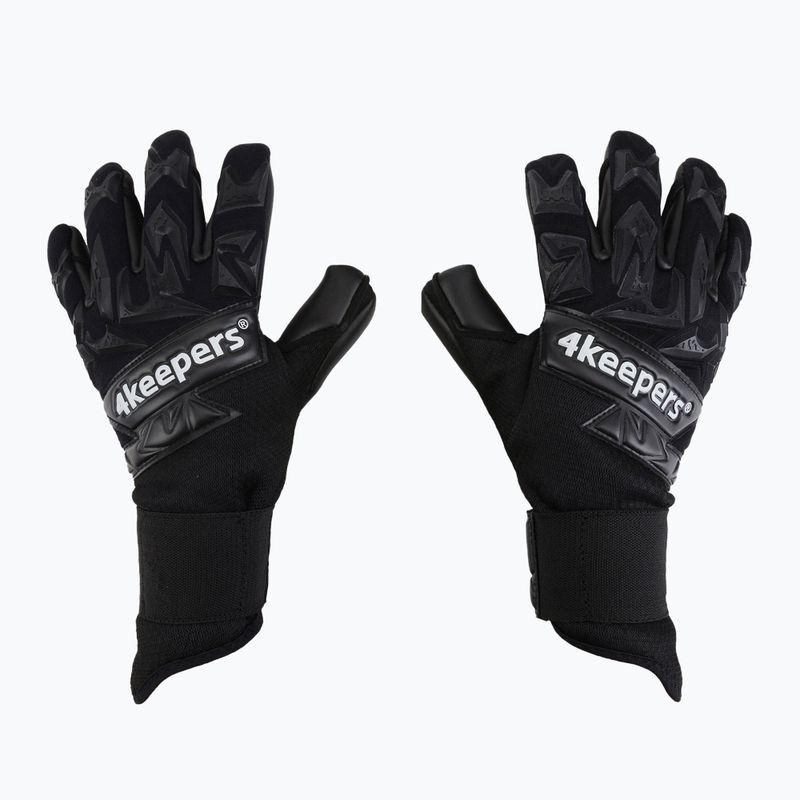 4keepers Equip Panter NC Jr guanti da portiere per bambini nero