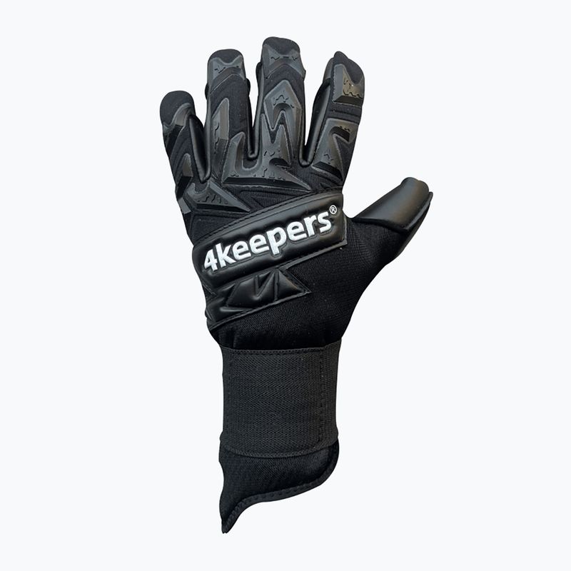 4keepers Equip Panter NC Jr guanti da portiere per bambini nero 4