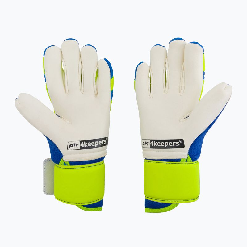 4keepers Equip Breeze NC guanti da portiere blu/verde 2