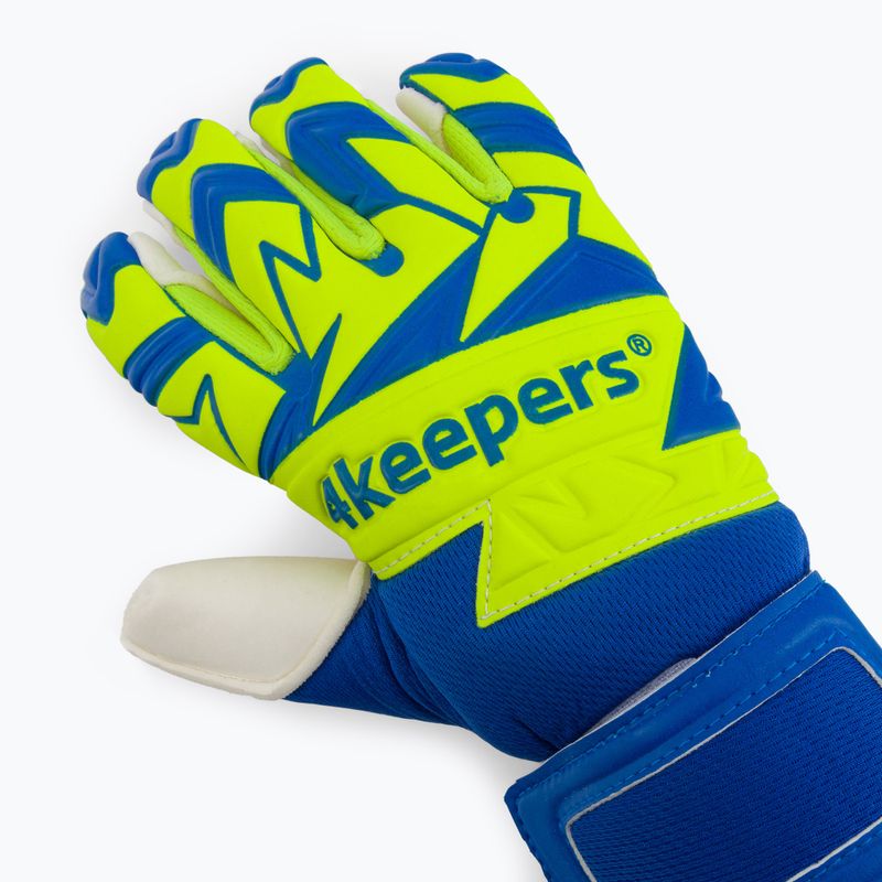 4keepers Equip Breeze NC guanti da portiere blu/verde 3